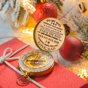 Dad To Son-Enjoy The Ride - Compass