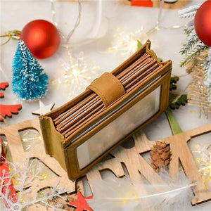 Dad To Son - Never Lose - RFID Blocking Genuine Leather Card Holder