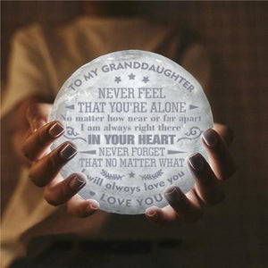 To My Granddaughter - I Will Always Love You - Moon Light