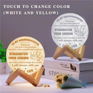 To My Granddaughter - Straighten Your Crown - Moon Light