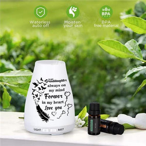 To My Granddaughter - Forever In My Heart - Aroma Lamp