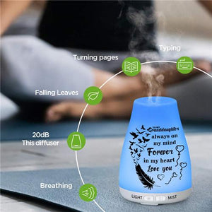 To My Granddaughter - Forever In My Heart - Aroma Lamp