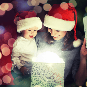 Dad Son - 3D Print Moon Light - Believe in yourself