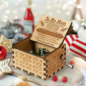 Son To Mom - You Will Always Be My Loving Mom- Engraved Music Box