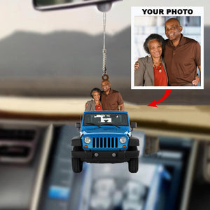 Personalized Car Hanging Ornament - Gift For Couple - We Got This