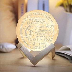 Mom Daughter- 3D Print Moon Light - Believe in yourself