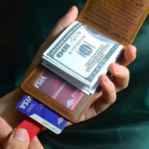 Dad To Daughter - Never Lose - Money Clip Wallet