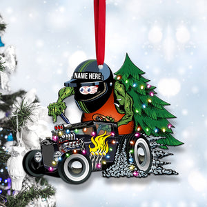 Hot Rod - Personalized Christmas Ornament - Gifts For Drag Racer - Hot Rod Custom Kulture