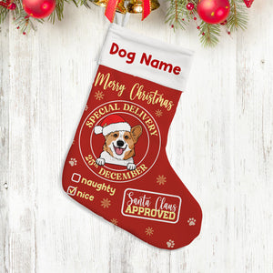 Personalized Dog Christmas Stocking