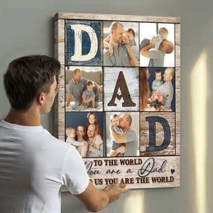 Dad Photo Collage Photo, Personalized Gifts For Dad, Best Father’s Day Gifts 2023