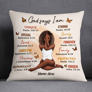 Daughter God Says Pillow