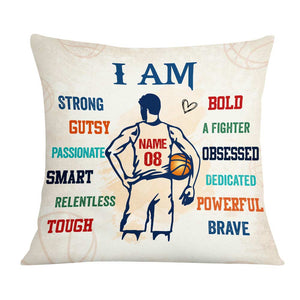 Love Basketball Player Pillow