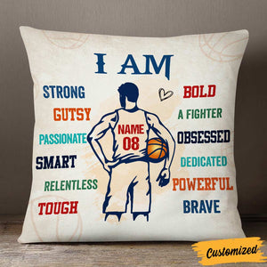 Love Basketball Player Pillow