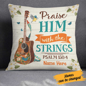 Personalized Guitar Pillow