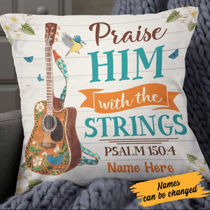 Personalized Guitar Pillow