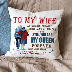 Husband To Wife - You Are My Queen Forever - Pillow Case