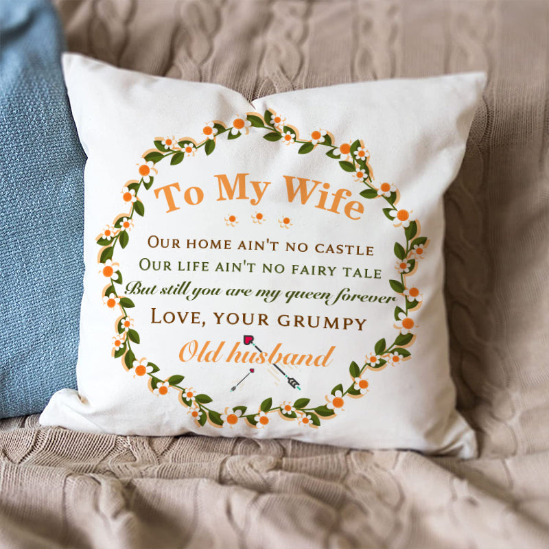 Husband To Wife - You Are My Queen Forever - Pillow Case