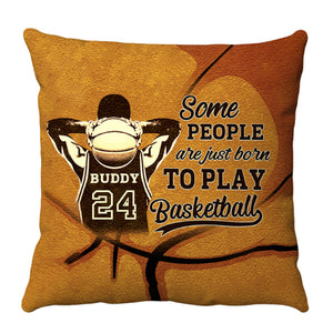 Personalized Basketball Player Pillow