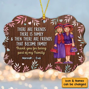 Friends Become Family Benelux Ornament