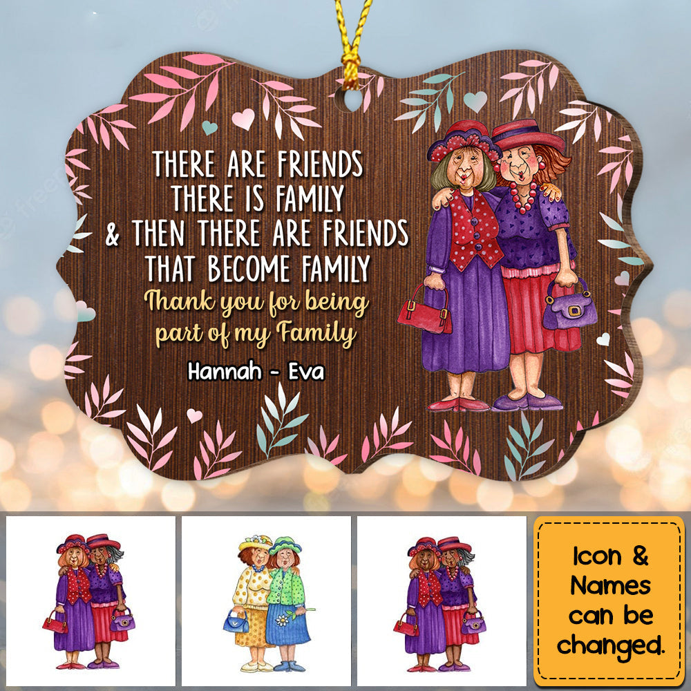 Friends Become Family Benelux Ornament