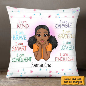 Personalized Gift For Daughter Granddaughter I Am Kind Pillow