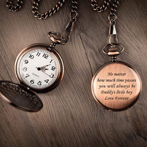 Daddy's Little Boy - Pocket Watch for Son