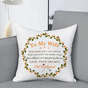 Husband To Wife - You Are My Queen Forever - Pillow Case