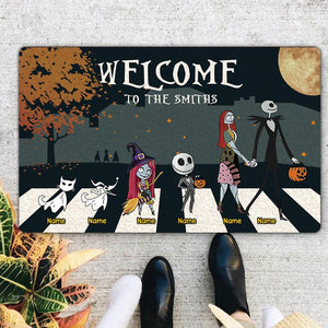 Welcome To The Family Personalized Doormat