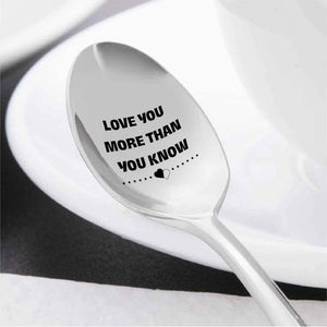 Engraved Coffee Spoon - Best Gift for Family and Friend