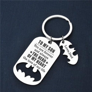 Dad To Son - You Are My Hero - Sweet Keychain