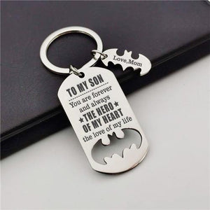 Mom To Son - You Are My Hero - Sweet Keychain