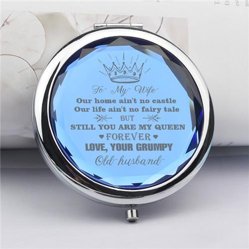 To My Wife - You Are My Queen Forever - Pocket Mirror