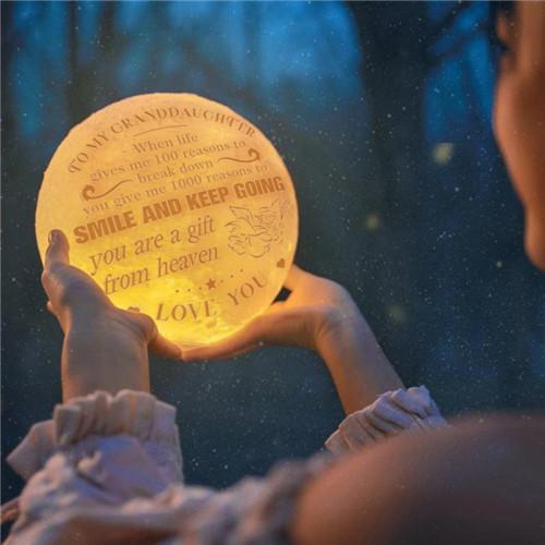 To My Granddaughter - You Are A Gift From Heaven - Moon Light