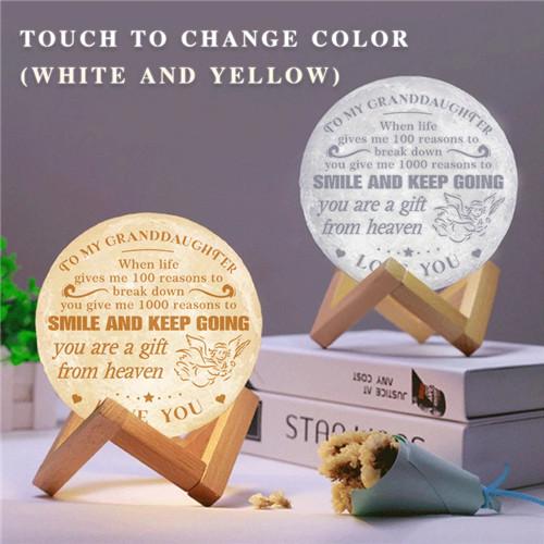 To My Granddaughter - You Are A Gift From Heaven - Moon Light