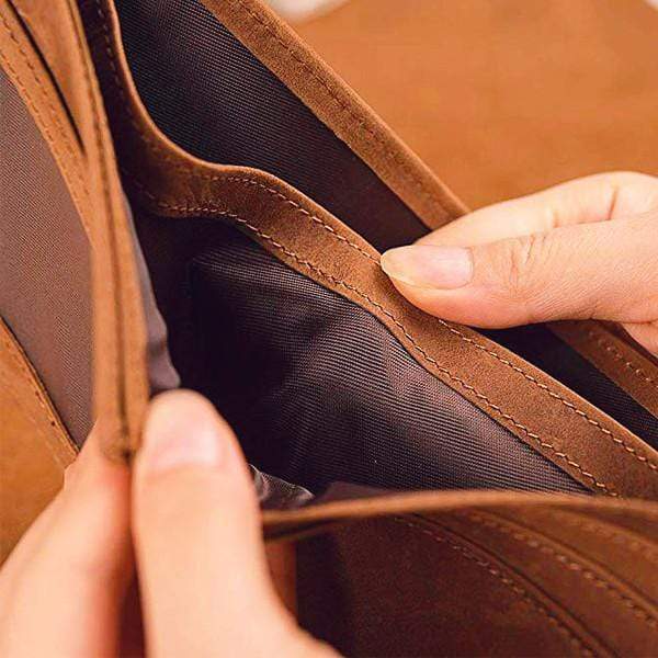 Dad To Son - Genuine Premium Leather Card Wallet