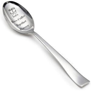 Engraved Coffee Spoon - Best Gift for Family and Friend