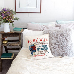 Husband To Wife - You Are My Queen Forever - Pillow Case