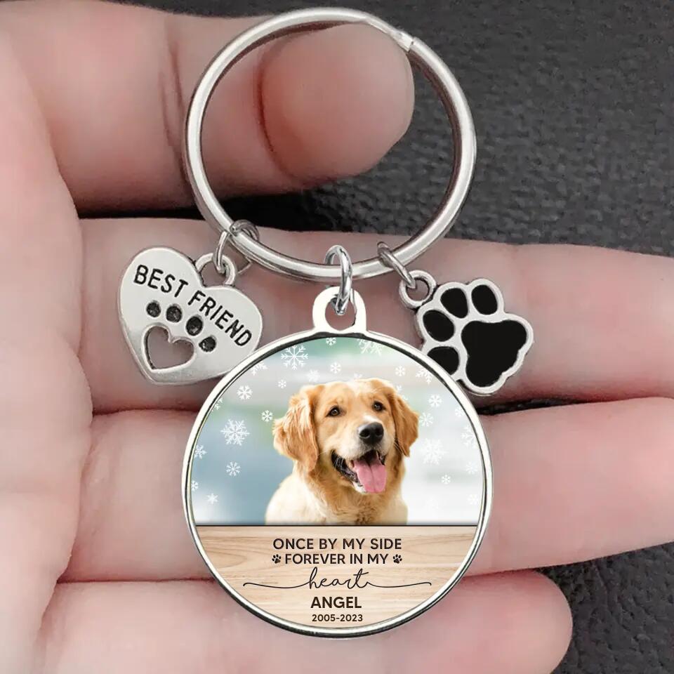 GeckoSG Personalized Christmas Gift 2023 Dog Cat Memorial Keychain