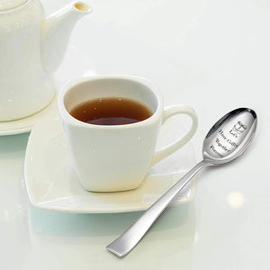 Engraved Coffee Spoon - Best Gift for Family and Friend