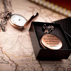 Mommy's Little Boy - Pocket Watch for Son