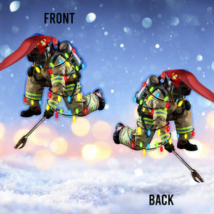 Firefighter Forever - Christmas Firefighter Ornament