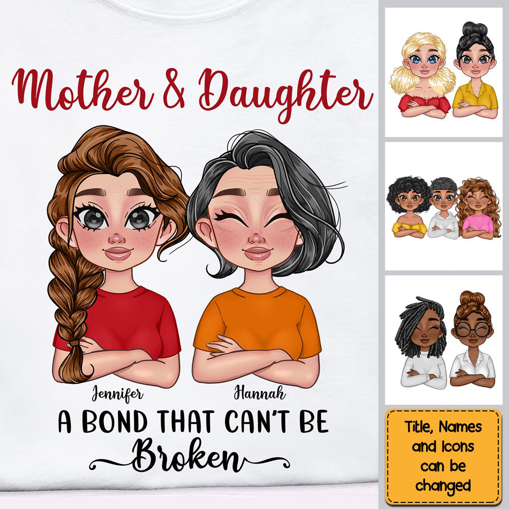 Personalized Mother And Daughter Shirt